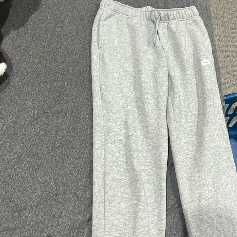Light gray Nike sweats, size small